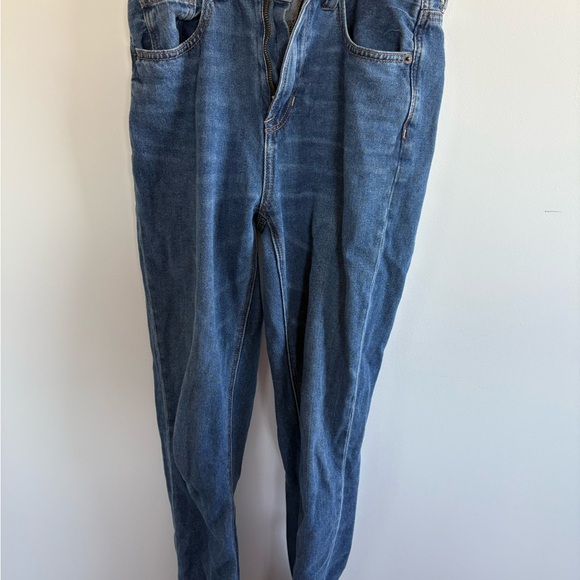 American Eagle Outfitters Women’s Straight Blue Mom Jeans - Picture 4 of 8